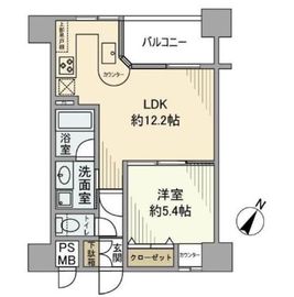 パレ・ソレイユ相模大野ステーションフロント 10階 間取り図