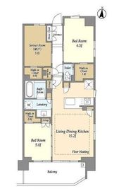 ドゥーエ町屋 211 間取り図