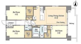 ドゥーエ町屋 215 間取り図