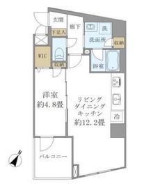 パインステージ白金高輪 404 間取り図