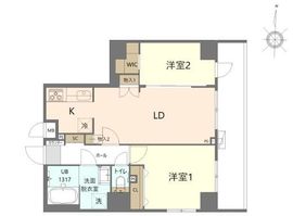 KoHa錦糸町 601 間取り図