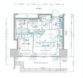 THE YOKOHAMA FRONT TOWER (ザ・ヨコハマフロントタワー) 27階 間取り図