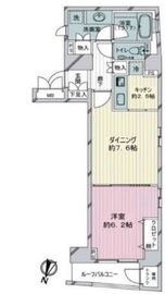 デュオスカーラ神楽坂タワー 11階 間取り図