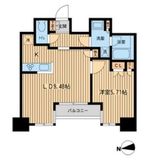 KDXレジデンス東新宿 1207 間取り図