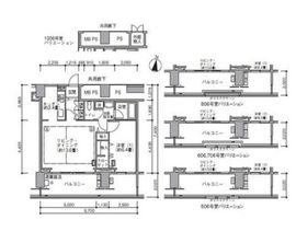 東雲キャナルコートCODAN 17-1006 間取り図