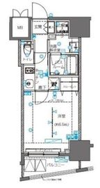 ZOOM横浜桜木町 5階 間取り図