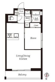 THE CLASS EXCLUSIVE RESIDENCE 403 間取り図