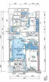 パークホームズ日本橋浜町二丁目リビオガーデン 5階 間取り図