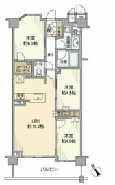プレミスト津田山 4階 間取り図