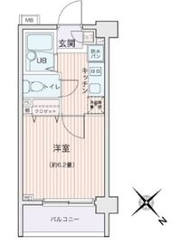 エコロジー都立大学レジデンス 109 間取り図