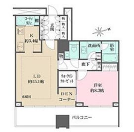 ナビューレ横浜タワーレジデンス 20階 間取り図