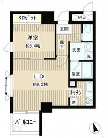 グリーンコート 501 間取り図