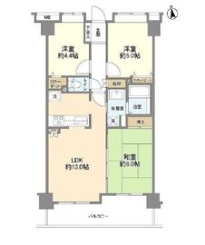 グランレーヴ大森蘇峰公園 3階 間取り図