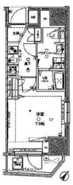 ジェノヴィア田端2グリーンヴェール 11階 間取り図