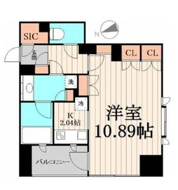東京日本橋シティタワー 2階 間取り図