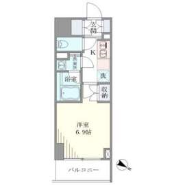 プランドール水天宮 404 間取り図