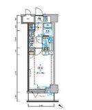 リヴシティ関内 5階 間取り図