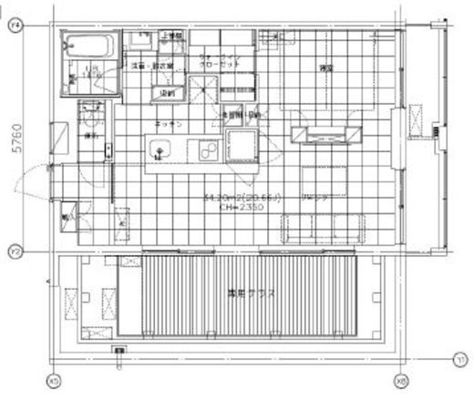 アプリーレ赤坂 501 間取り図