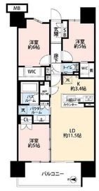 シティテラス東陽町 12階 間取り図