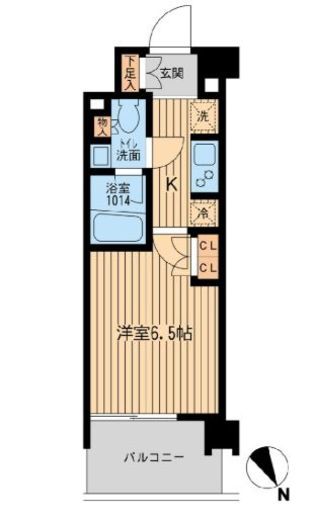 BLESS上池袋 (ブレス上池袋) 417 間取り図
