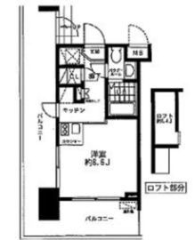 レジディア大森東 305 間取り図
