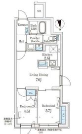 GRAN PASEO成城学園前 (グランパセオ成城学園前) 603 間取り図