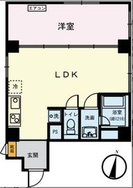 パルク北参道 301 間取り図