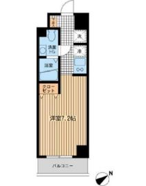 モノトーノ門前仲町 305 間取り図