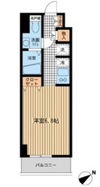 モノトーノ門前仲町 403 間取り図