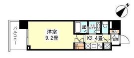 エーエス日暮里 402 間取り図