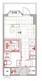 インペリアル南麻布コート＆サテライト 4階 間取り図