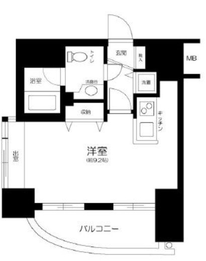 ダイアパレス代官山 5階 間取り図