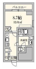 シンフォニーシティ荻窪 5階 間取り図