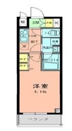 ラフィネジュ大森 202 間取り図