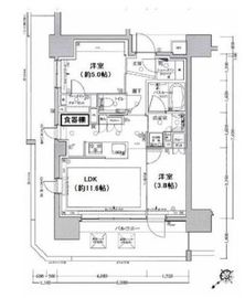 クリオ藤沢セントラルマークス 3階 間取り図