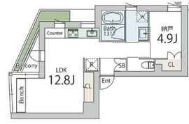 クラリティア文京本郷 301 間取り図