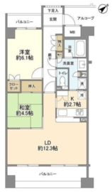 プラネ三軒茶屋 4階 間取り図