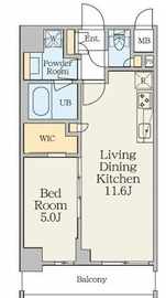 クレストコート錦糸町 303 間取り図