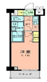 ラフィネジュ大森 403 間取り図