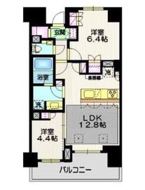 アトラス品川中延 3階 間取り図