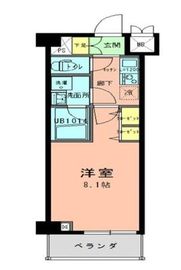 ラフィネジュ大森 603 間取り図