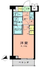 ラフィネジュ大森 703 間取り図