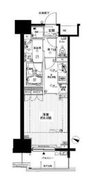 クレヴィア本郷 9階 間取り図