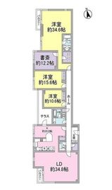 麻布マナー 405 間取り図