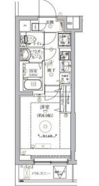 ベルシード武蔵小杉ノース 2階 間取り図