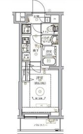 ベルシード武蔵小杉ノース 2階 間取り図