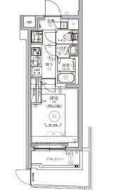 ベルシード武蔵小杉ノース 1階 間取り図