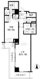 恵比寿ガーデンテラス弐番館 913 間取り図