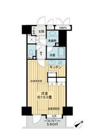 ライオンズシティ西新宿 6階 間取り図