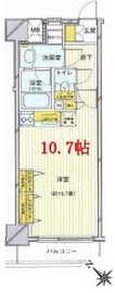 アールケープラザ横浜Ⅴ 8階 間取り図